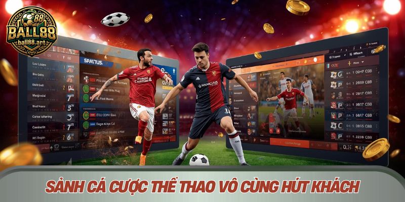 Sảnh cá cược thể thao vô cùng hút khách