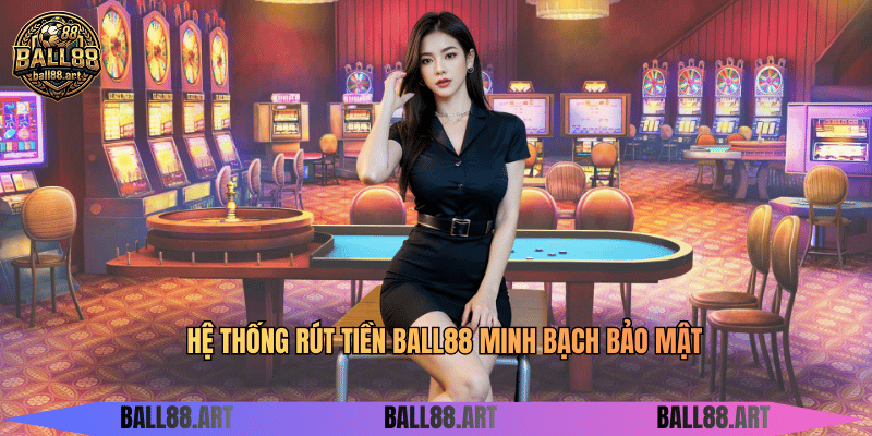 Hệ thống rút tiền BALL88 minh bạch bảo mật