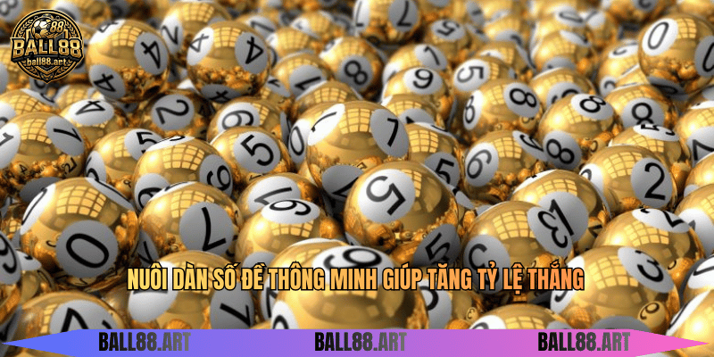 Nuôi dàn số đề thông minh giúp tăng tỷ lệ thắng