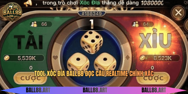 Tool xóc đĩa BALL88 đọc cầu realtime chính xác